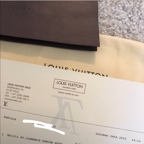 Louis Vuitton clemence wallet - damier Azur - Picture 15 of 15